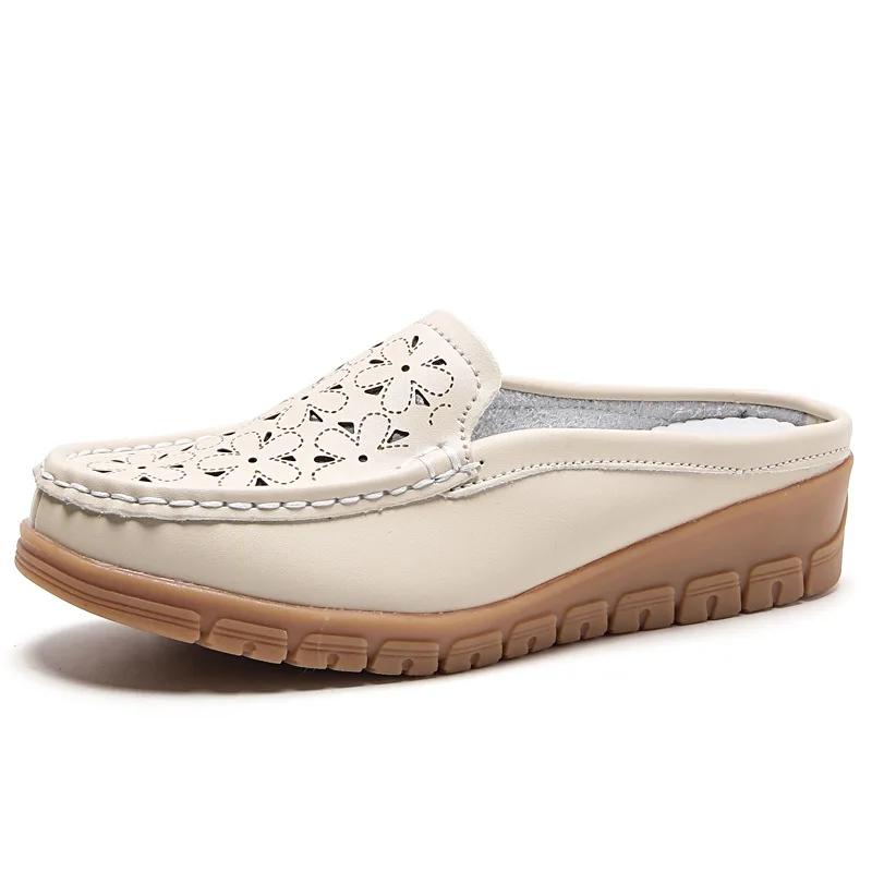 Mode GKTINOO Sommer Damen Schuhe Plateau Pantoletten Keil Zehensandalen Damen Rutschfeste Pantoletten für Damen Lässige Pantoletten Damen Slipper