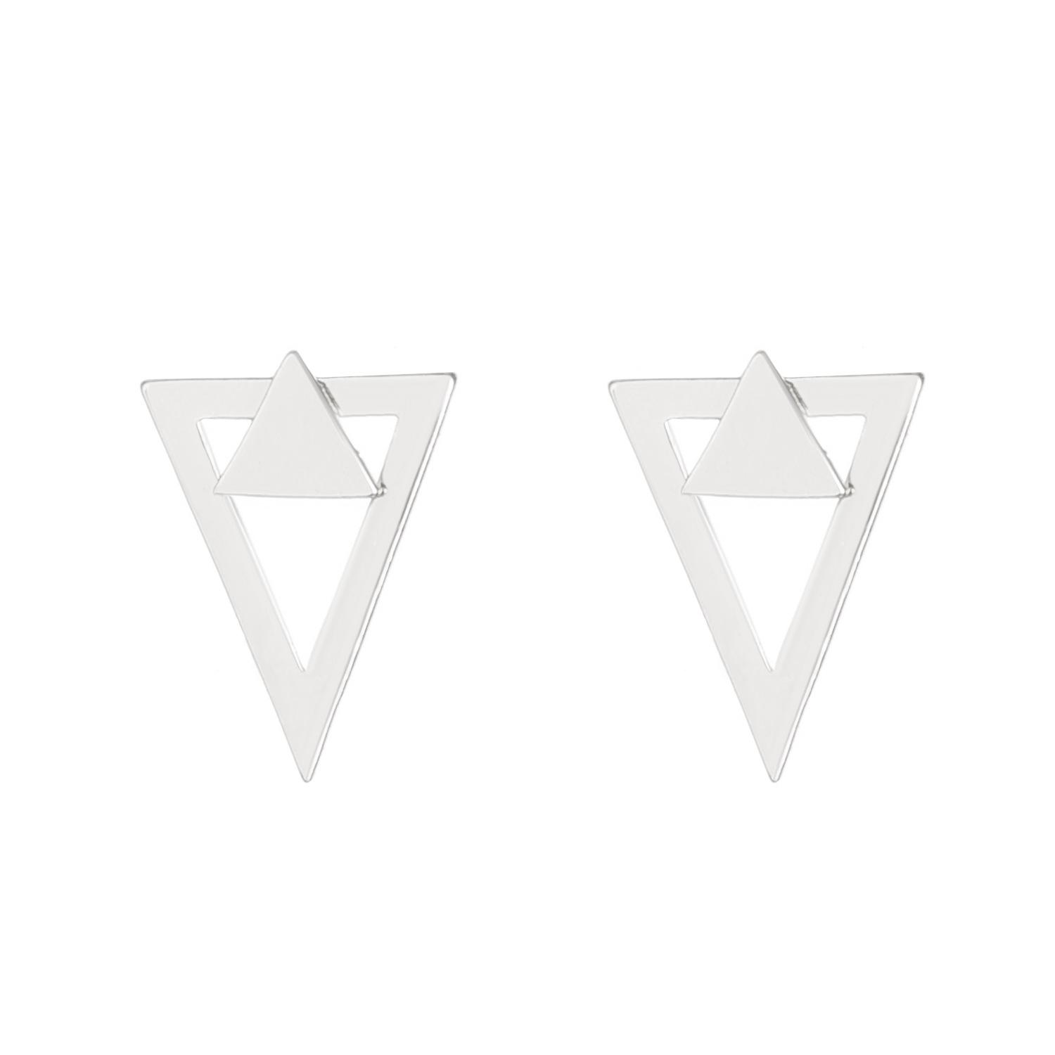 

Серьги из нержавеющей стали в европейском и американском минималистском геометрическом стиле: Дизайны с кошками, бабочками и любовью