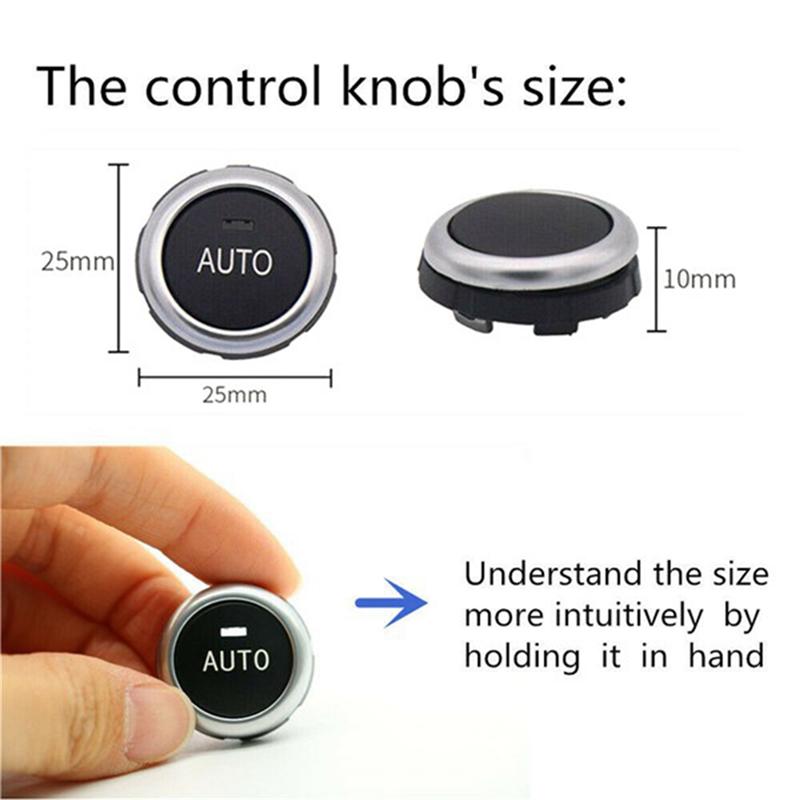 Climate AC Control Rotation Knob Button Switch Repair Kit 61319393931 For BMW X5 X6 F10 F07 F02 F15 F16