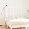 824959 vidaXL Wall-mounted Headboard White 166x3x110 Cm Solid Pine Wood