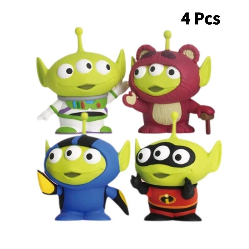 

Adorable Three-eyed Alien Whisper Series Versatile Capsule Toy Blind Box Figure Set