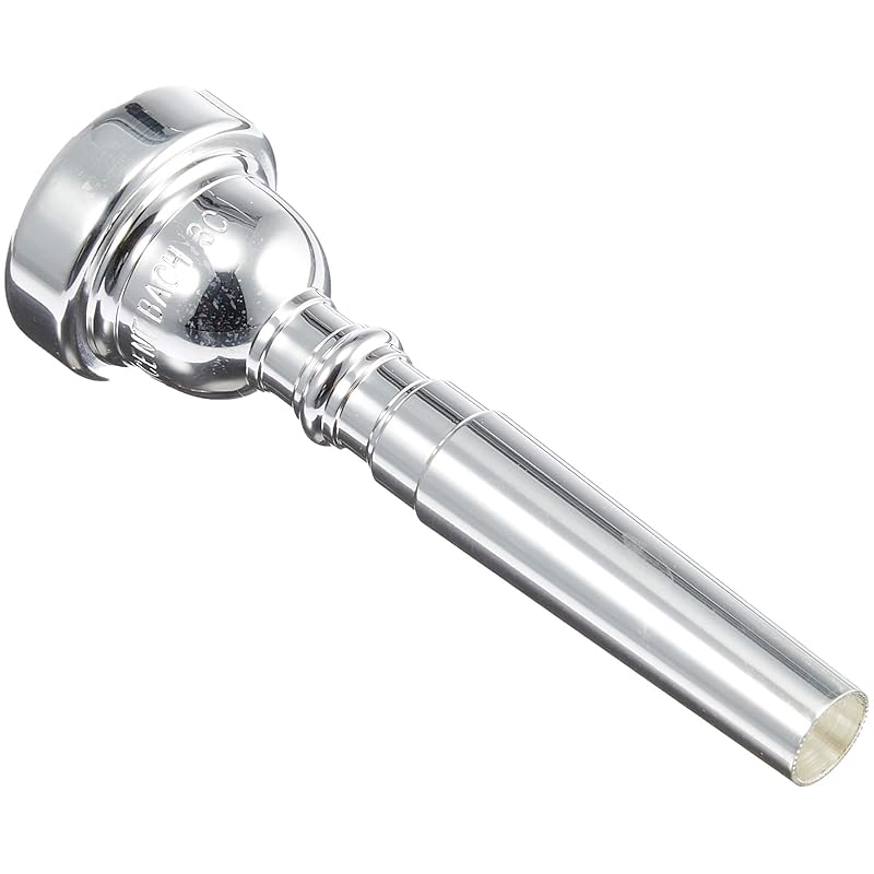 BACH Back Trumpet Mouthpiece 3C Silver Plated Finish