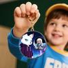 Smart Digital Badge Dynamic Electronic Display Outdoors Small Pendant Fashionable Electronic Badge Digital Show Sceen Home Decor