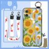 Protective Wrist Strap Phone Case For Cubot Note21 Soft case Ring Silicone Dirt-resistant Fashion Design Oil Painting