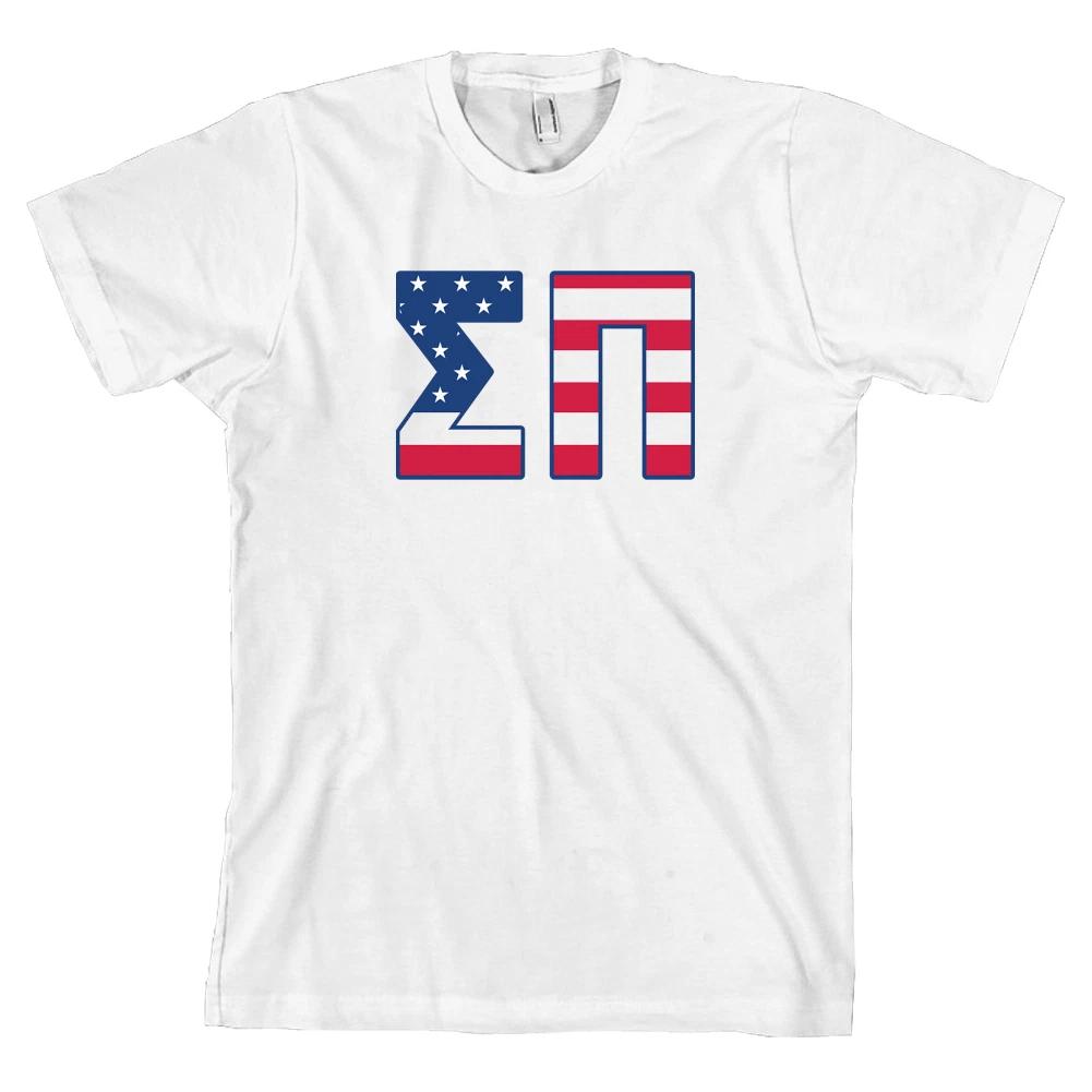 Sigma Pi Bella + Canvas T Shirt Sig Pi Fraternity USA Letters *ALL SIZES* XL