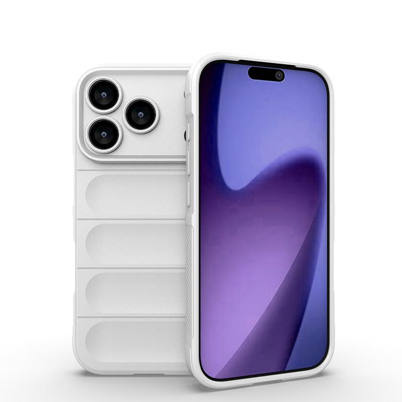 Soft Armor Case Phone For iPhone 17 16E 16 Pro Max 15 14 13 12 11 Plus Air Liquid Silicone Protective Cover Coque Funda Capa