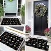 1pc Cute Cat Paw Print Doormat-Soft Flannel Non-slip, Quick Drying Floor Mat for Indoor/Outdoor Use, Great for Entryway, Kitchen