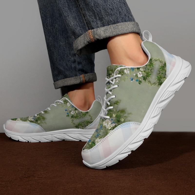 YRZL Men Athletic Sneakers Running Shoes Lightweight Breathable Non Slip Comfortable Training Walking Sports Shoes Casual Shoes