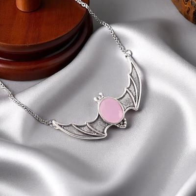 Rosenachat Edelstein 925 Sterling Silber Schmuck Kette Anhänger 1" Als Geschenk CP-33-20
