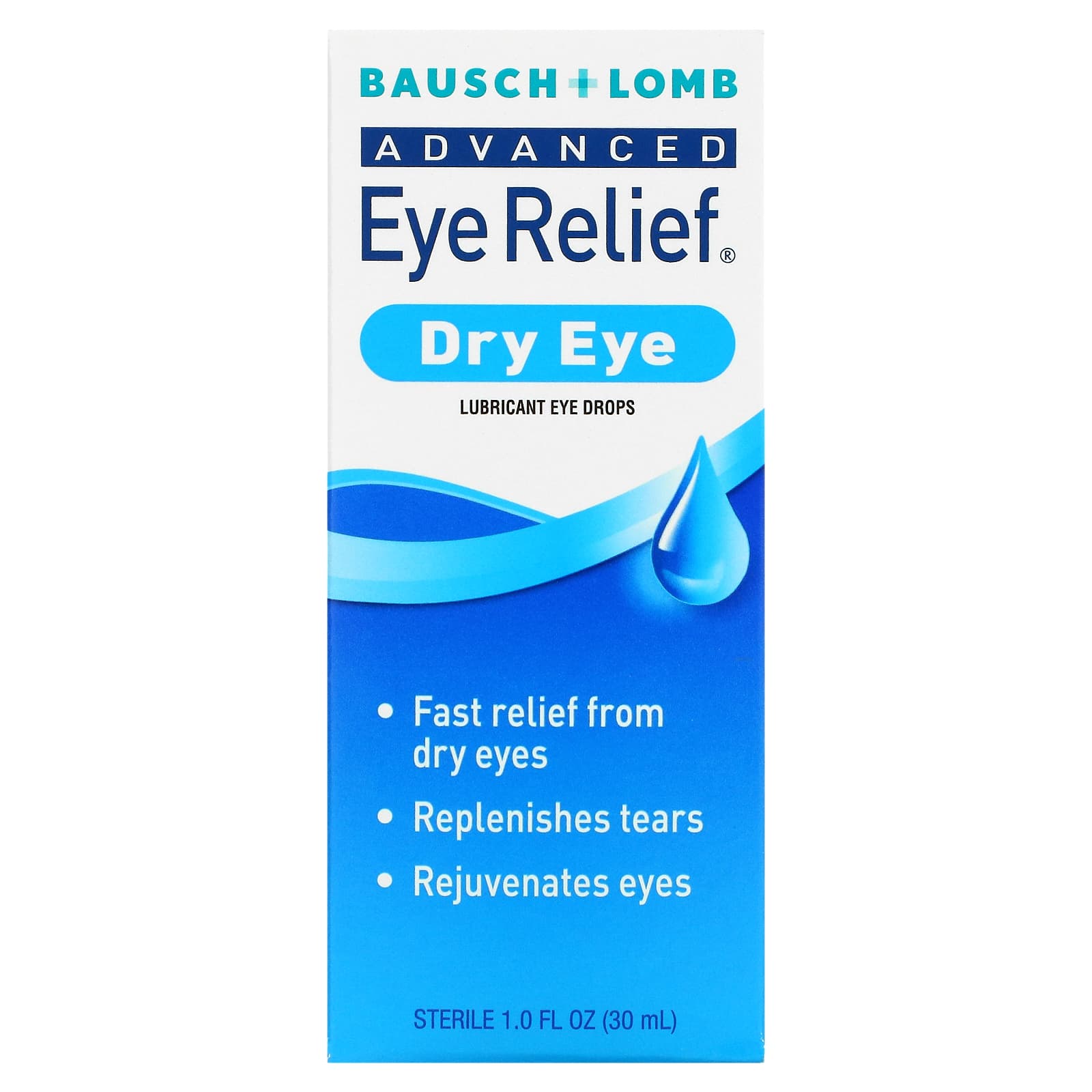 Bausch + Lomb, Продвинутое средство от сухости глаз, 1 жидкая унция (30 мл)
