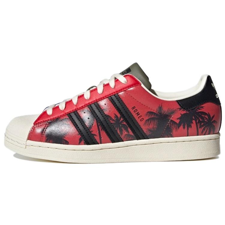 adidas Originals Superstar Shoes Red Black Blue Men s H67923 EU 37⅓