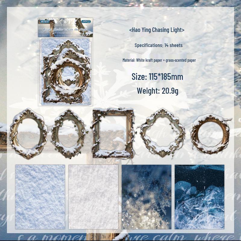 Mu Ran Paper Shuying Series Plant Vine Decorative Journal DIY Materials (4 Types)