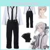 Exquisite Japanese Anime Bungo Stray Dogs Nakajima Atsushi Cosplay Costume Uniform Suit