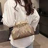 Women's bag fashion fold gradual change color clip women's shell bag dinner bag commuter versatile shoulder messenger bag