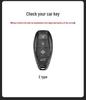 Car Key Case for Hongqi Models: H6, HS5, H5, H9, EH7, HS3, HQ9 - Interior Flocking with Buckle