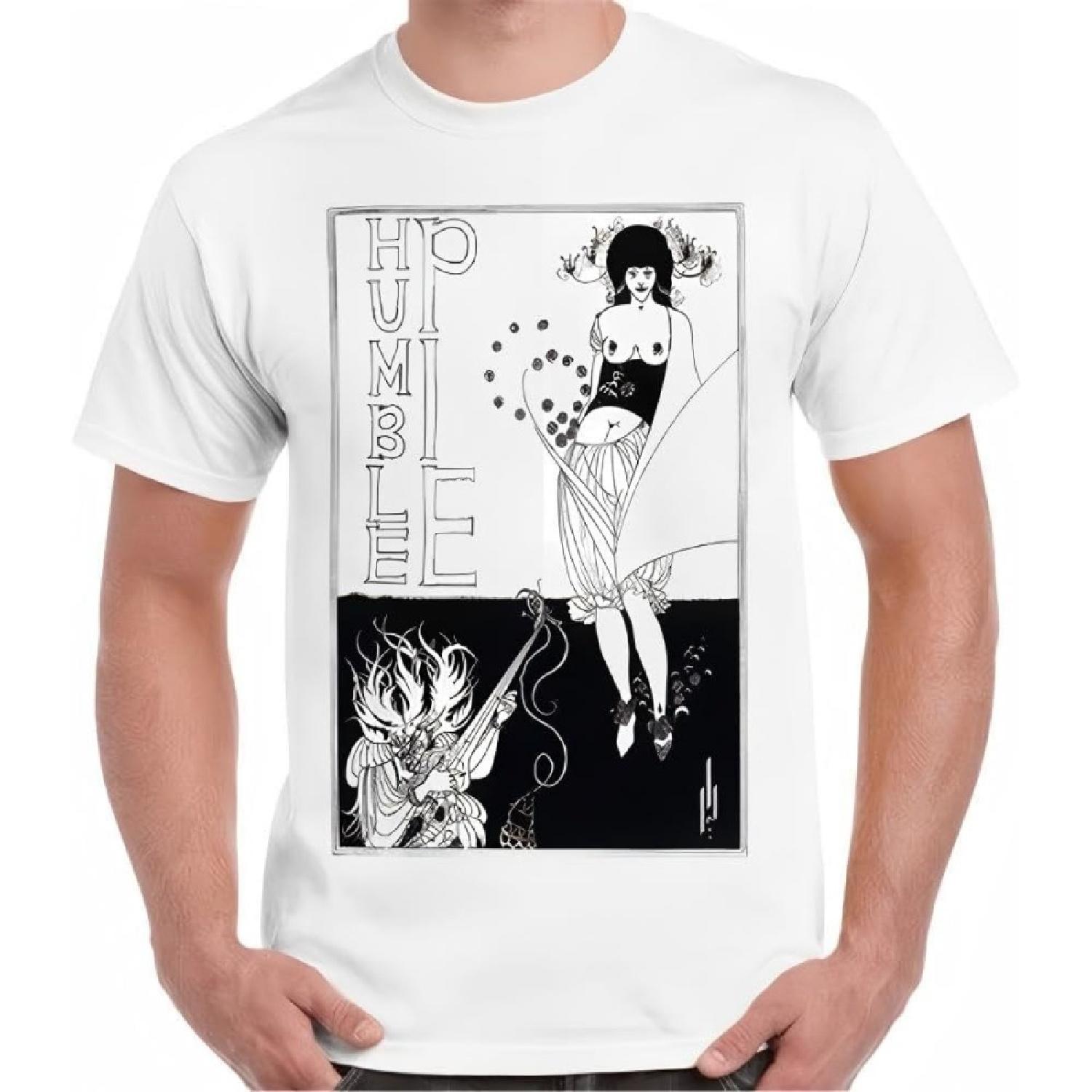 TIYDUQPE Humble Pie 70s Hard Rock Retro T Shirt White XXXXXL белый