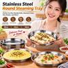 Flat Stainless Steel Pizza Pan Stainless Steel Round Baking Tray  Restaurant