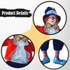 Ceramic Clown Doll Figure Home Display Decoration Desktop Decor Novelty Souvenir Party Favor