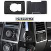 4WD Four Wheel Drive & Power Socket Switch Decor Cover Trim For Ford F150 2015+