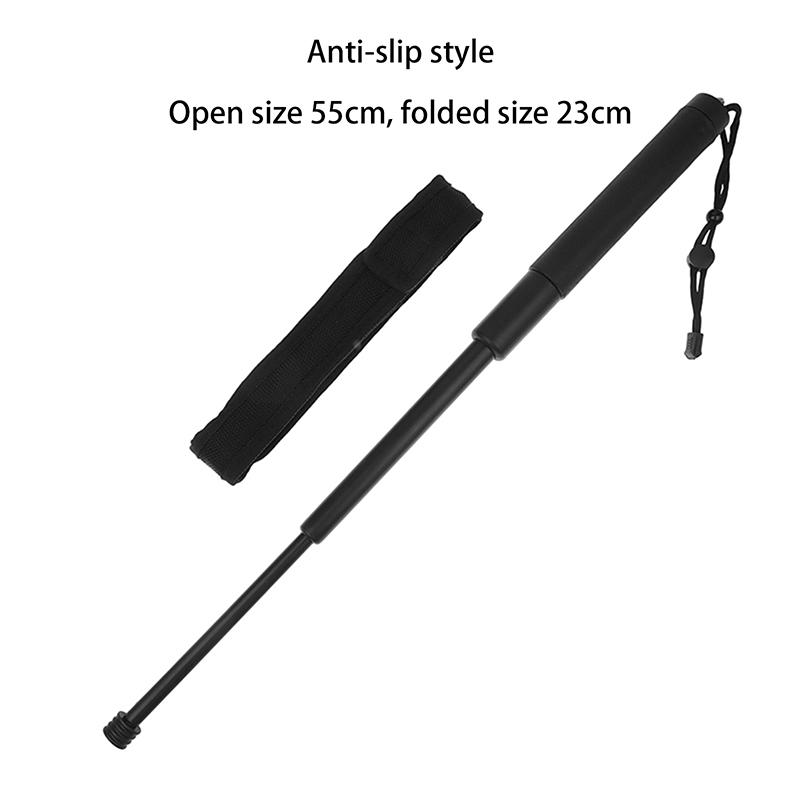 3 Section Telescopic Ultralight Folding Trekking Pole Portable Outdoor Hiking Camping Walking Stick Cane