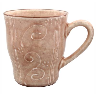 Mino Ware krūze Ichichin Arabesque Pink Ražots Japānā 501-29