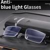 Executive Office Style Black Reading Glasses for Men with Portable Case +0.75 +1 +1.25 +1.5 +1.75 +2 +2.5 To +4