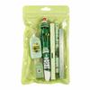 6Pcs/Set Cartoon Christmas Stationery Set 10-color Ballpoint Pen Highlighter Pen Student Tools Gift Kit Correction Tape