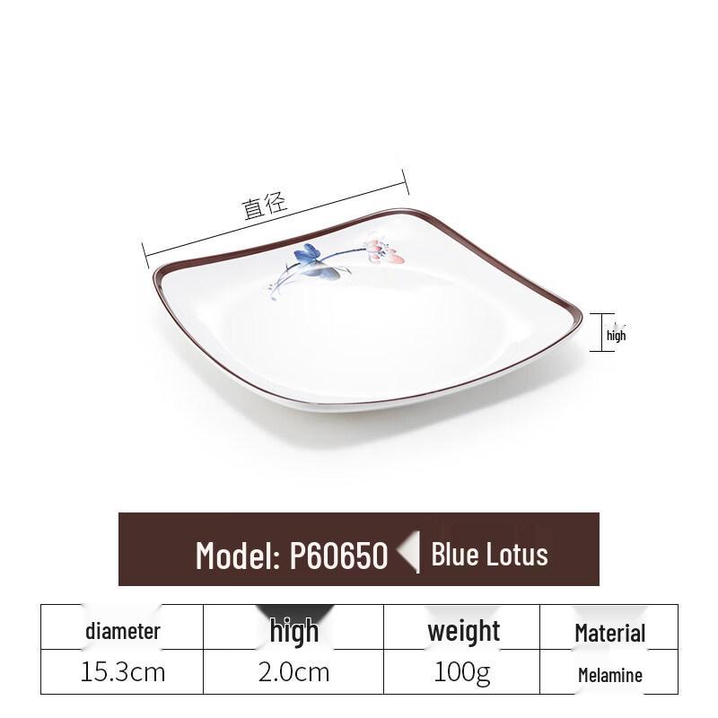 Chinese Style Stainless Steel 3-Compartment Boat-Shaped Dumpling Plate Set