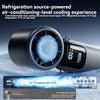 Handheld High-speed Fan Folding 100 Speed Infinitely Adjustable Portable Outdoor Hanging Neck Small Fan
