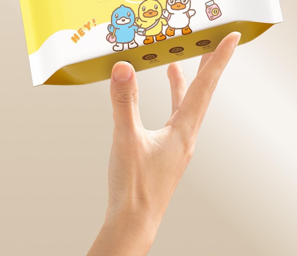 Sometimes Time X Little Yellow Duck Unisex Lightweight Ankle Socks - Breathable & Disposable for Daily Wear In Spring/Summer