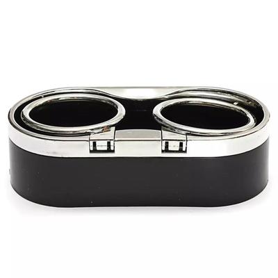 Suporte de Porta-Copos Multifuncional Plástico ABS Durável Montagem em Carro Caminhão Suporte Duplo para Garrafa de Bebida Água Bebida