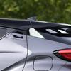 Pentru Toyota C-HR CHR 2016 2017 2018 Spoiler de lunetă spate Capac lateral Coadă Triunghi Triunghi Accesorii de decorare