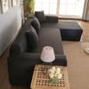 Polyester 3+2 Seat Corner Sofa Cover L Shape Slipcover Home Furniture Protector