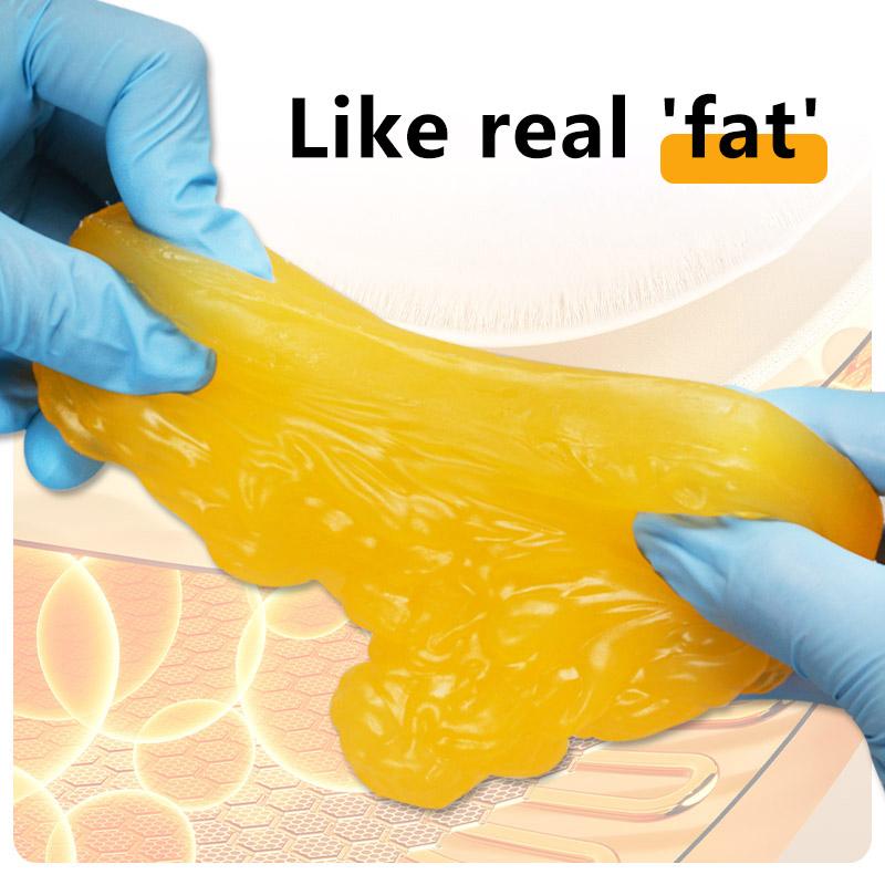 Fat Replica Fatty Tissue Model Human Body Fat Replica 1Lb Human Fatty Tissue Demonstration Model For Nutritionist Science Course