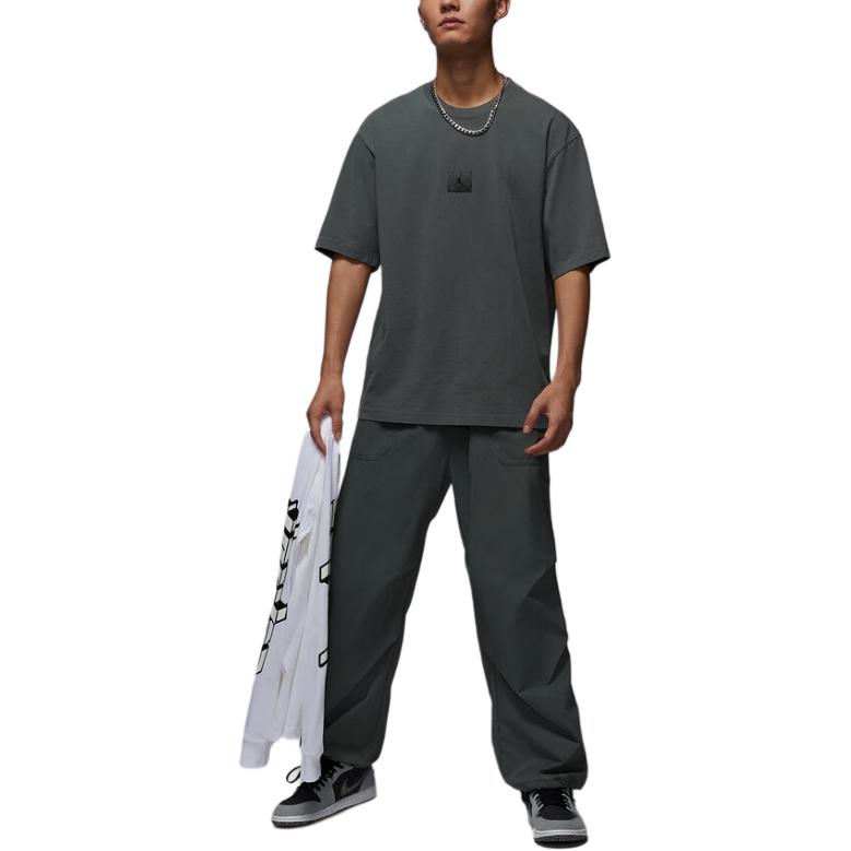 Jordan As M J Fl T Ess Wsh 85 Cotton Round Neck Fashion Versatile Short Sleeve T-Shirt Men T-Shirts HQ8939068