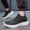 Large Size Hollow Fly-woven Shoes Couple Casual Sports Shoes Lazy Mesh Breathable Shoes