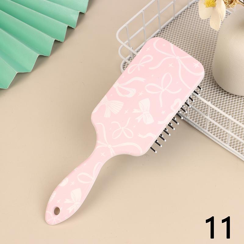 Printed Cherry Massage Scalp Air Cushion Comb Girls Special Smooth Hair Fluffy Hair Styling Airbag Comb