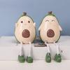 Feet Avocado Hanging Doll Ornament With Resin Material For Room Decor And Gifts