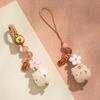 Resin Cat's Paw Pendant Chinese Style Lucky Bodhi Root Keychain Exquisite   Backpack Decor