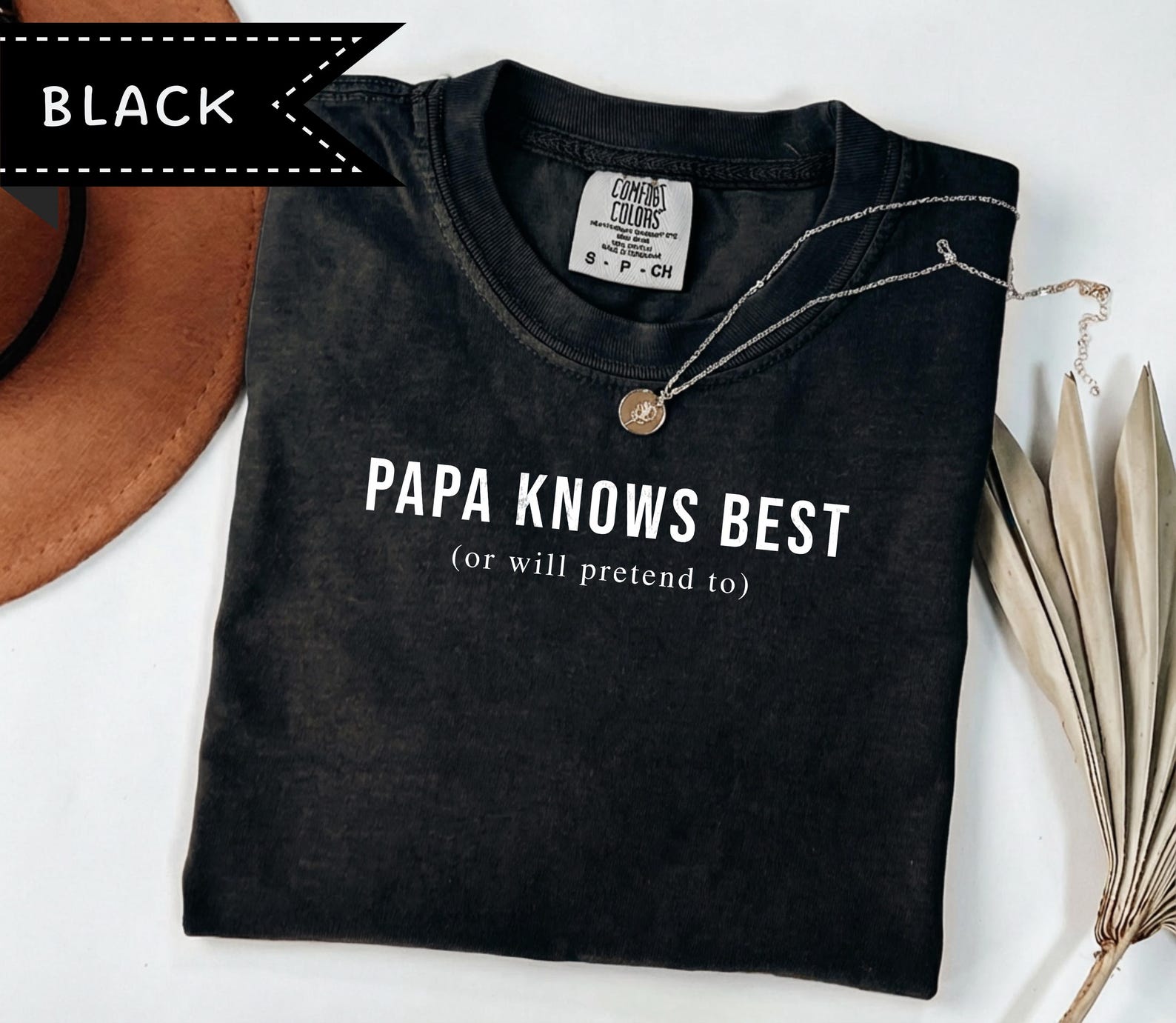 Papa Knows Best Grandpa Shirt, Funny Retirement Gift, Sarcastic Shirt for Papa 2XL