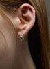 Paigeflynn [Silver 925] Rib Wave Earrings