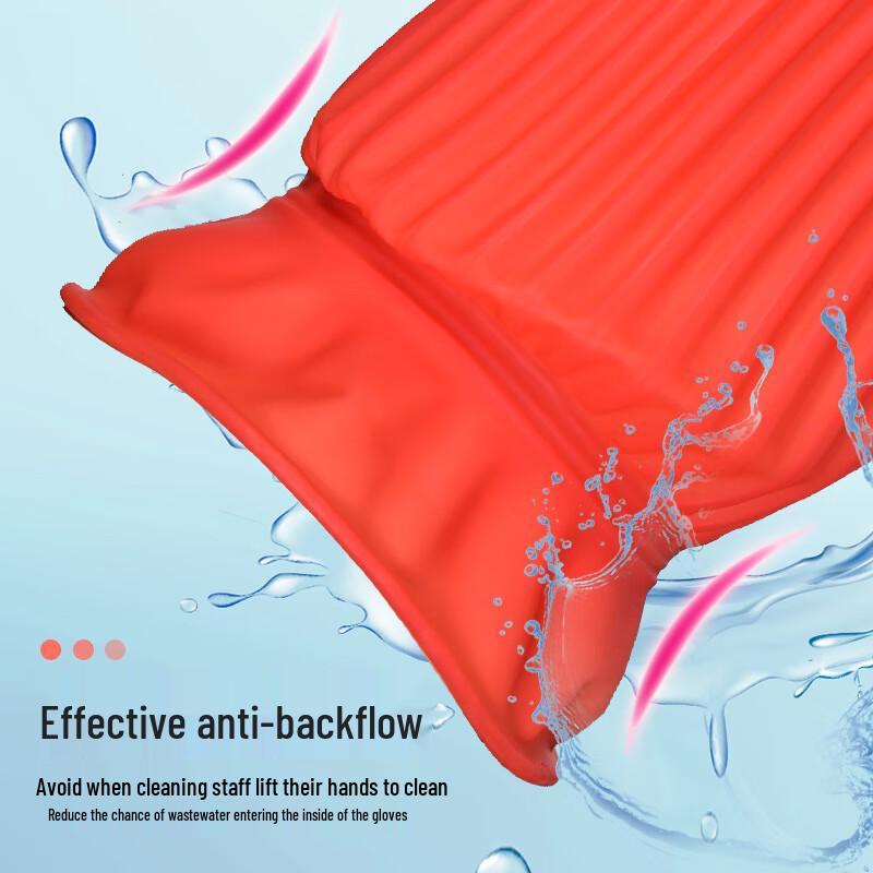 45cm Extended Thick Waterproof Household Gloves