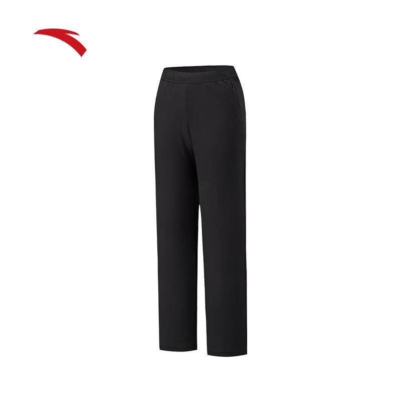 Anta Women s Quick-Dry Ice Yarn Straight-Leg Sports Pants L