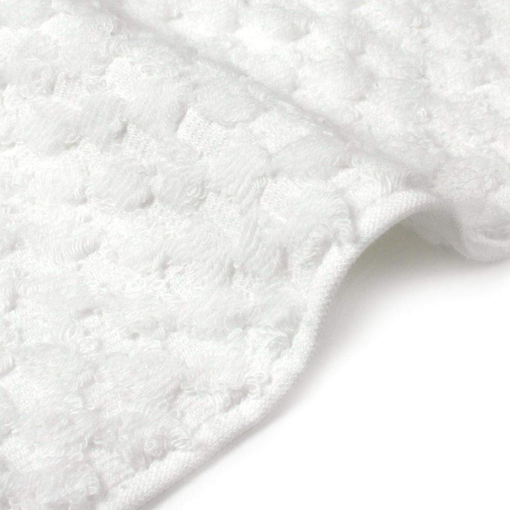 Iori Imabari Towel Face Towel Fluffy N/W2020 (White) Hotel-Quality