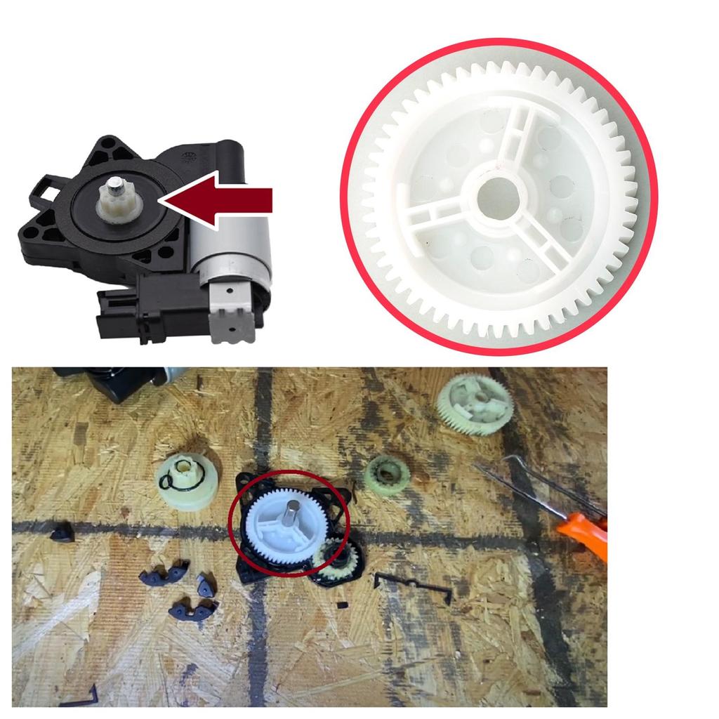 EWR1043 Moteur de Régulateur de Lève-Vitre Pignon de Réparation Porte Avant Arrière Gauche ou Droite pour Mazda 3 5 6 CX-7 CX-9 RX-8 G22C5858
