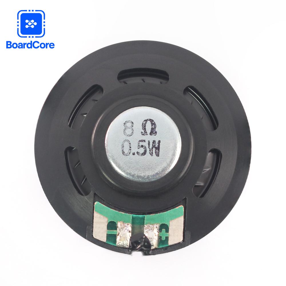 5PCS/LOT 0.5W 8Ohm Speaker 36MM Ultra-thin Inner Magnet Loudspeaker 36×6.2MM 0.25 Watts For Toy Car Music Boxes Doorbell Horn