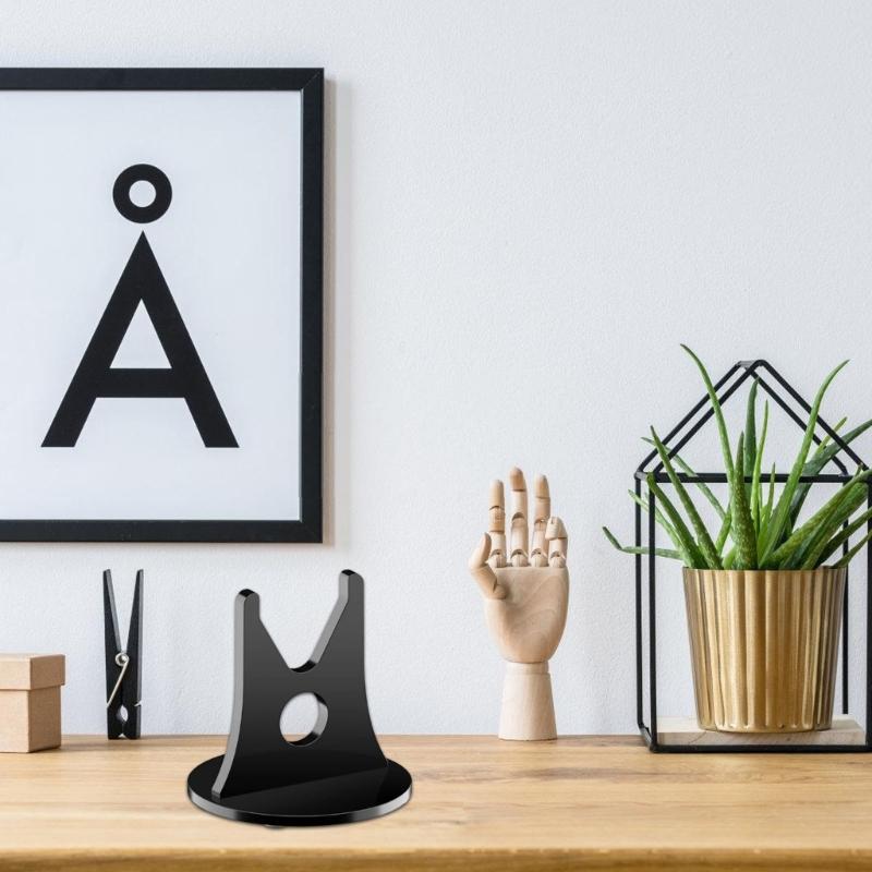 Integrated Cutter Display Stand Durable Acrylic Organizers Space Saving Kitchen Countertop Storage For Home And Restaurant Use
