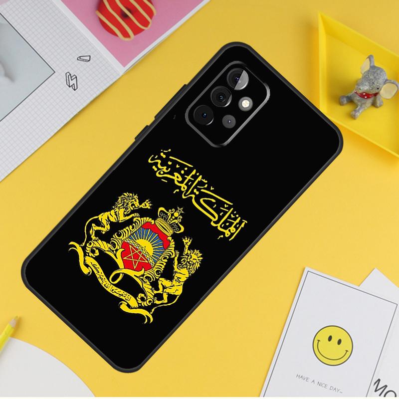 Morocco Maroc Moroccan Flag Case For Samsung Galaxy A15 A17 A54 A34 A14 A13 A23 A33 A53 A52 A32 A12 A56 A36 A16 A35 A55