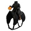 Costume per Animali Cavaliere Senza Testa Costume per Animali Zucca, Regolabile Per Cani Gatti Ideale Per Feste di Halloween Foto E Passeggiate 5