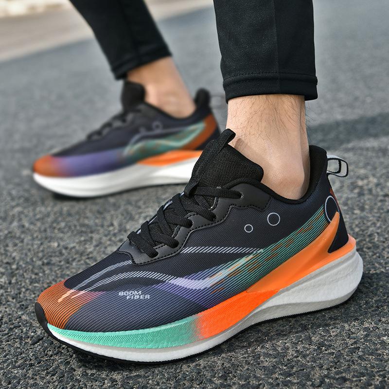 Youth running shoes Middle school student physical education class long-distance running shoes Red Rabbit 8 shock-absorbing carbon board marathon